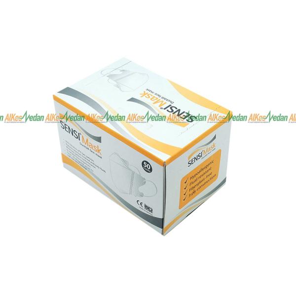 MASKER DUCKBILL KARET EARLOOP 3 PLY SENSI ORIGINAL