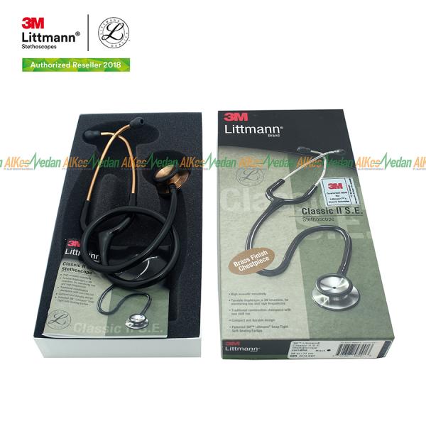 STETOSCOPE LITTMANN CLASSIC II BLACK BRASSCO 2201BRS LIMITED