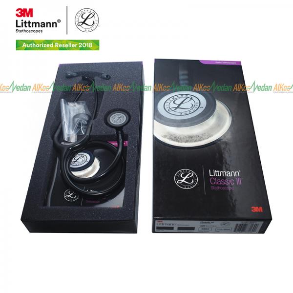 STETOSCOPE LITTMANN CLASSIC III FULL BLACK 5803 LIMITED EDITION